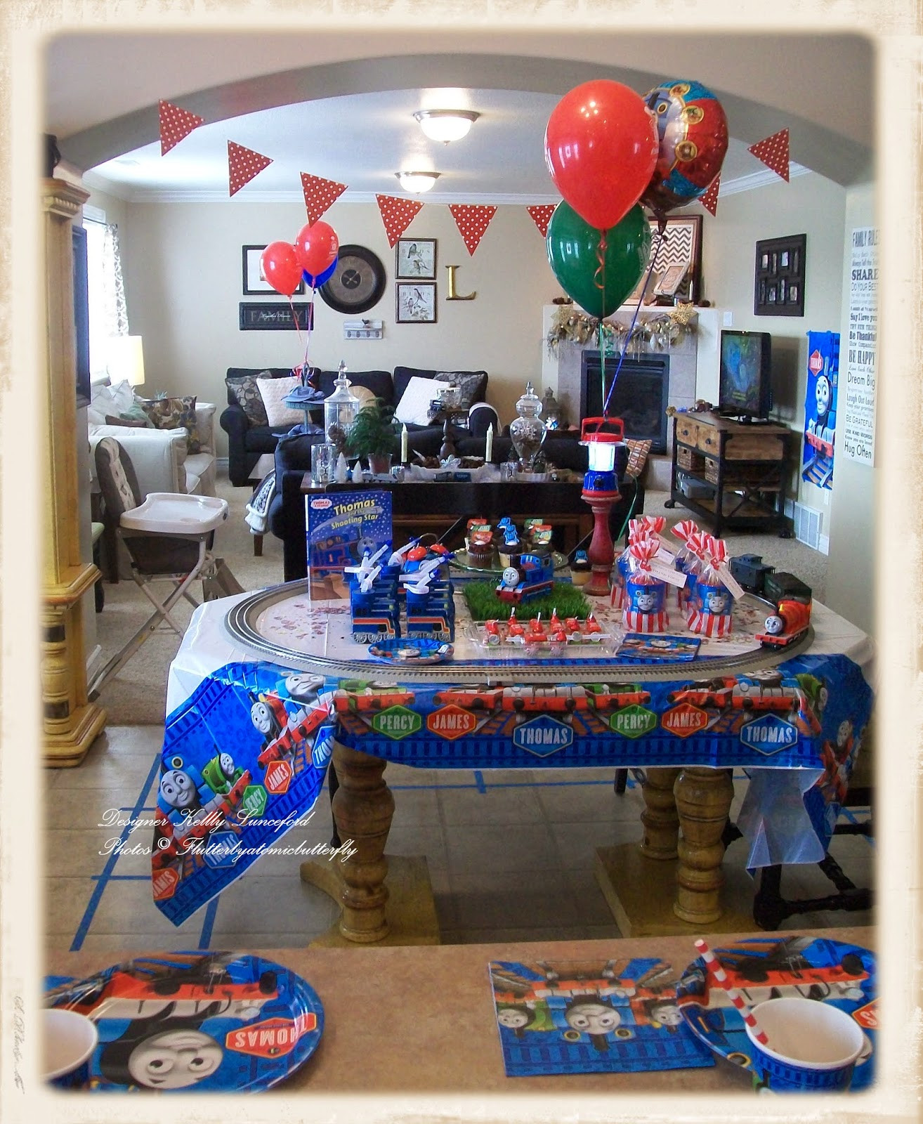 Thomas Birthday Decorations
 Flutter by Atomicbutterfly Thomas the Tank Engine 5th