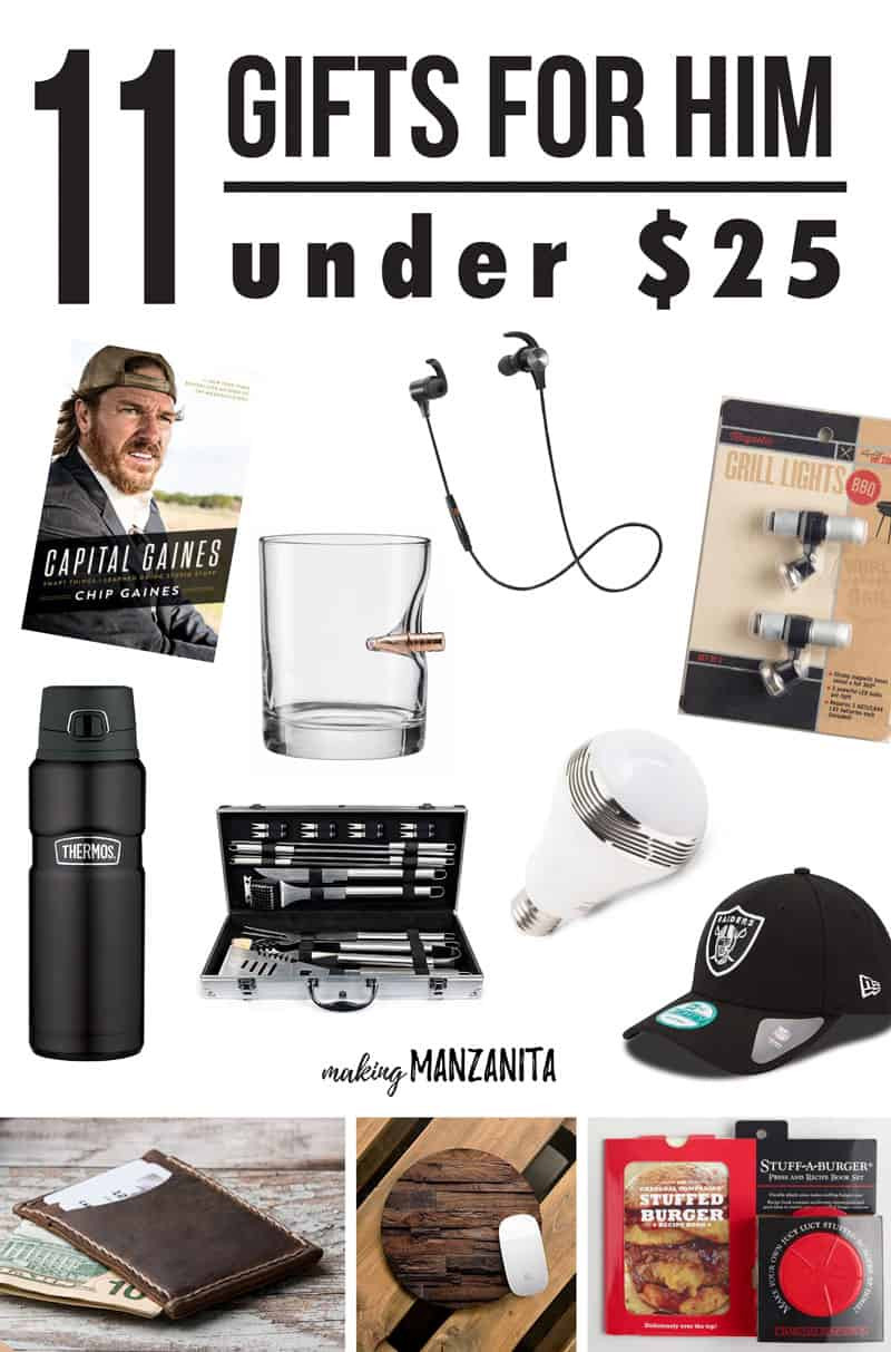 Thoughtful Gift Ideas For Boyfriend
 11 Gifts For Him Under $25 Making Manzanita