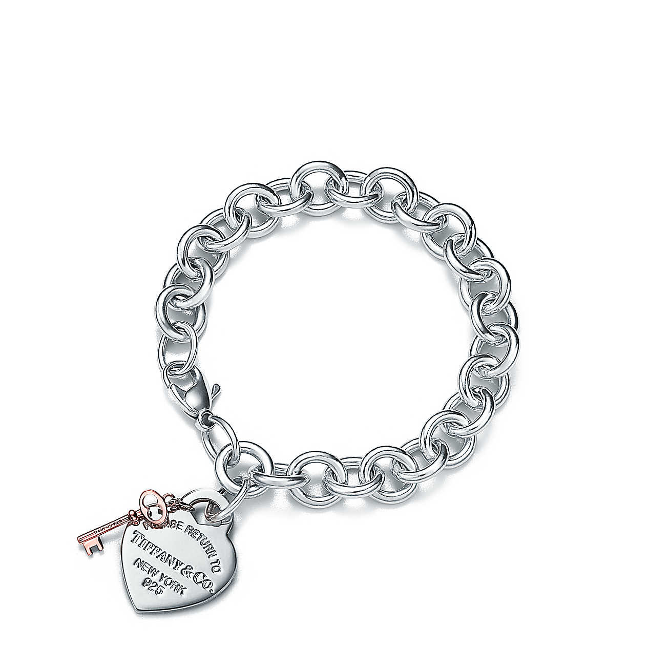 Tiffany And Co Heart Bracelet
 Return to Tiffany heart tag key bracelet in sterling