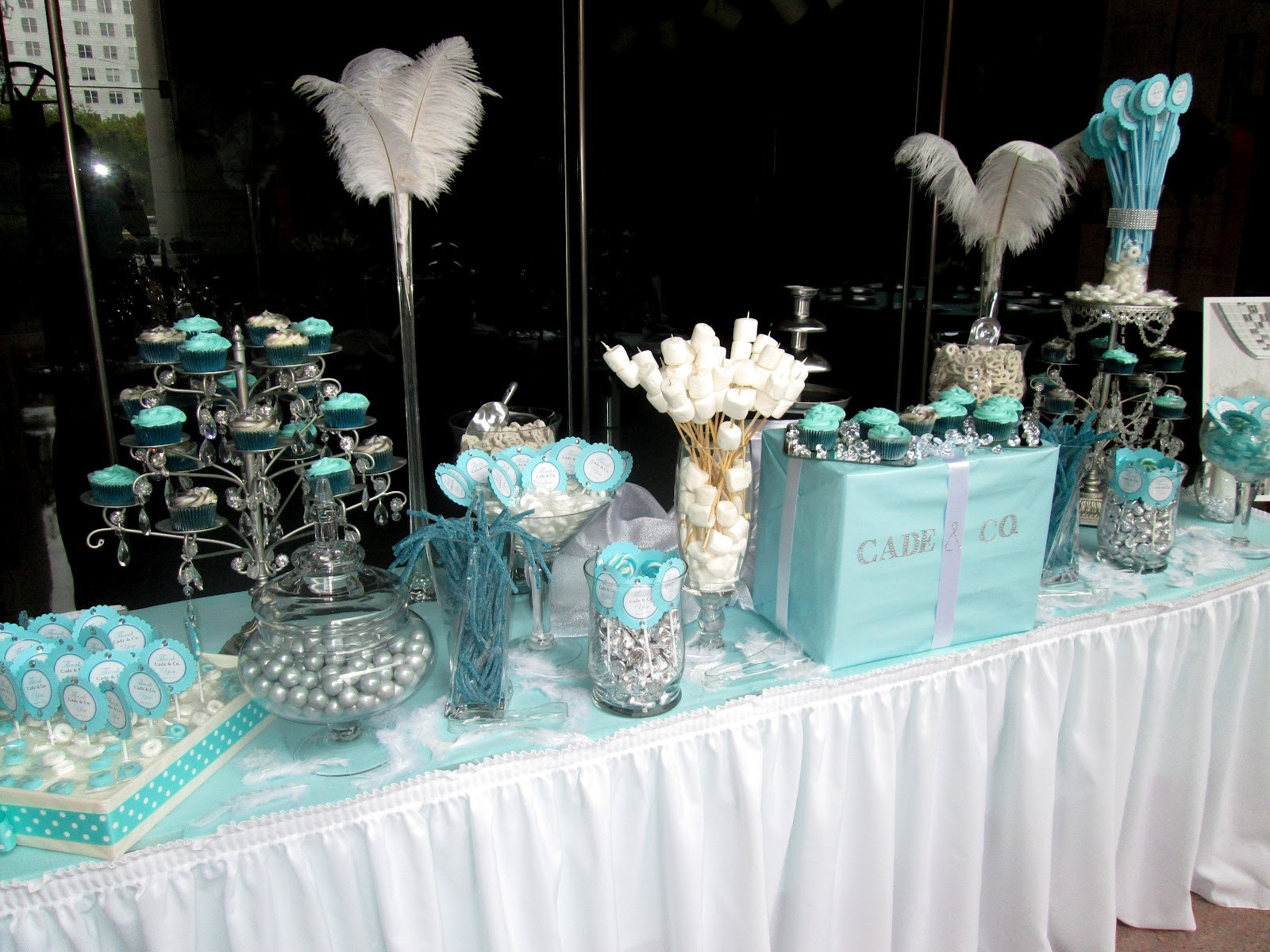 Tiffany And Co Wedding Theme
 Real College Student of Atlanta Tiffany & Co Themed
