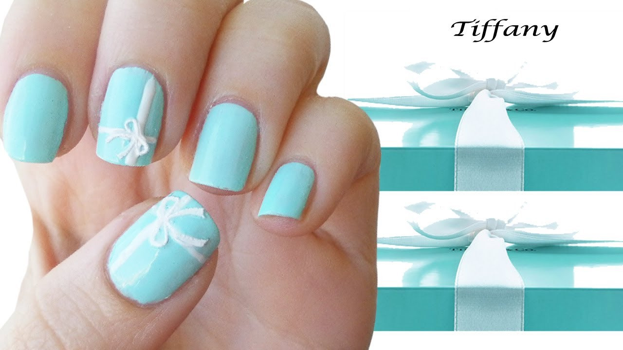 3. Tiffany Blue Nail Designs - wide 7