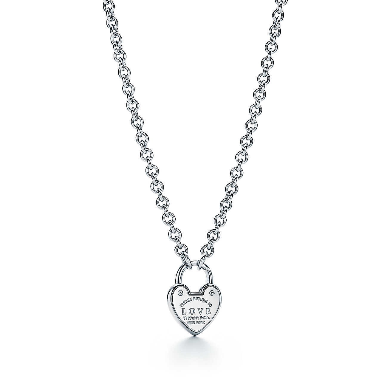 Tiffany Necklaces Under 200
 Return to Tiffany™ Love lock necklace in sterling silver