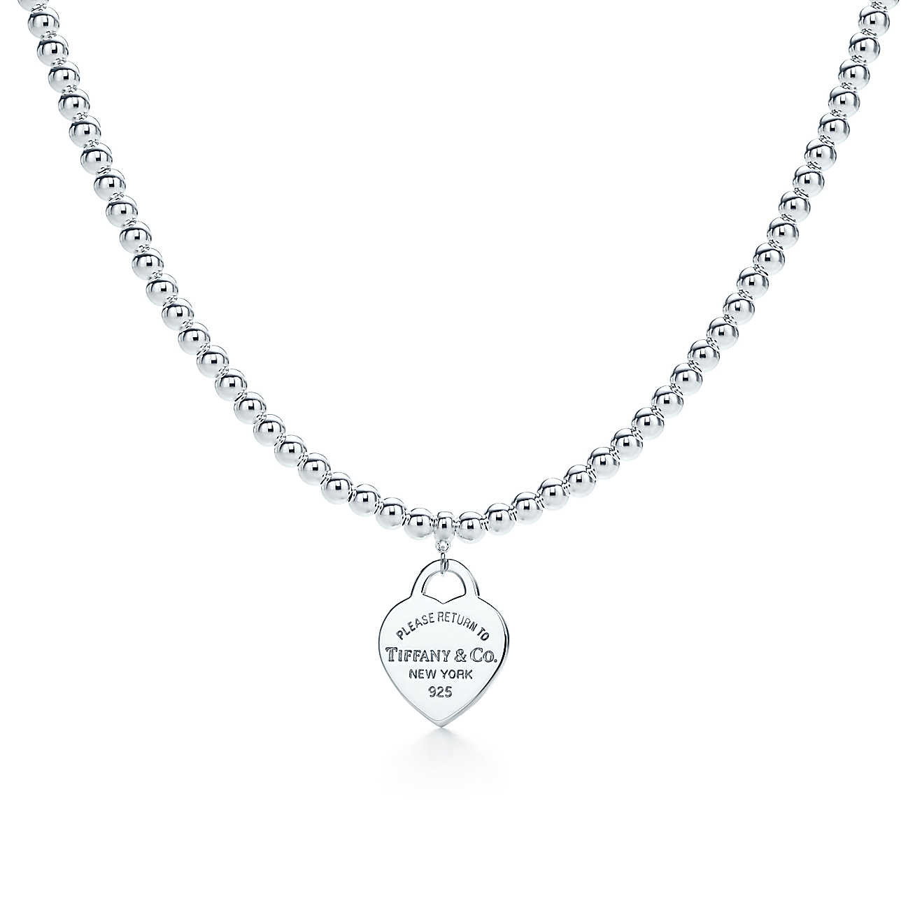 Tiffany Necklaces Under 200
 Return to Tiffany™ small heart tag in sterling silver on a