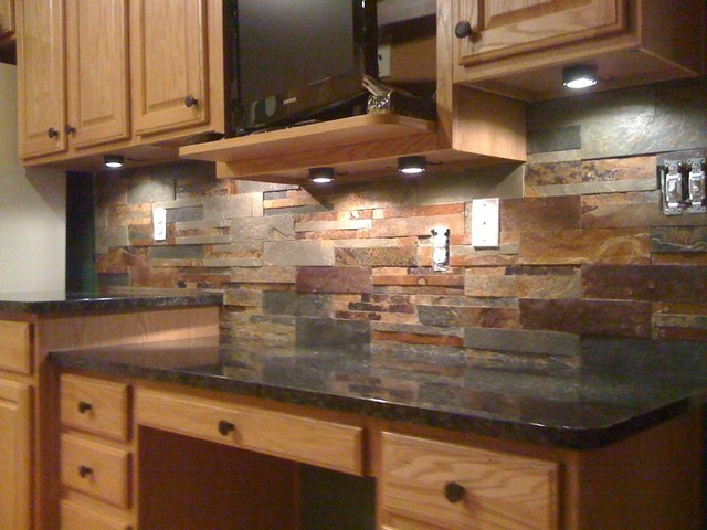 Tile Backsplash Ideas Kitchen
 Granite Countertops and Tile Backsplash Ideas Eclectic