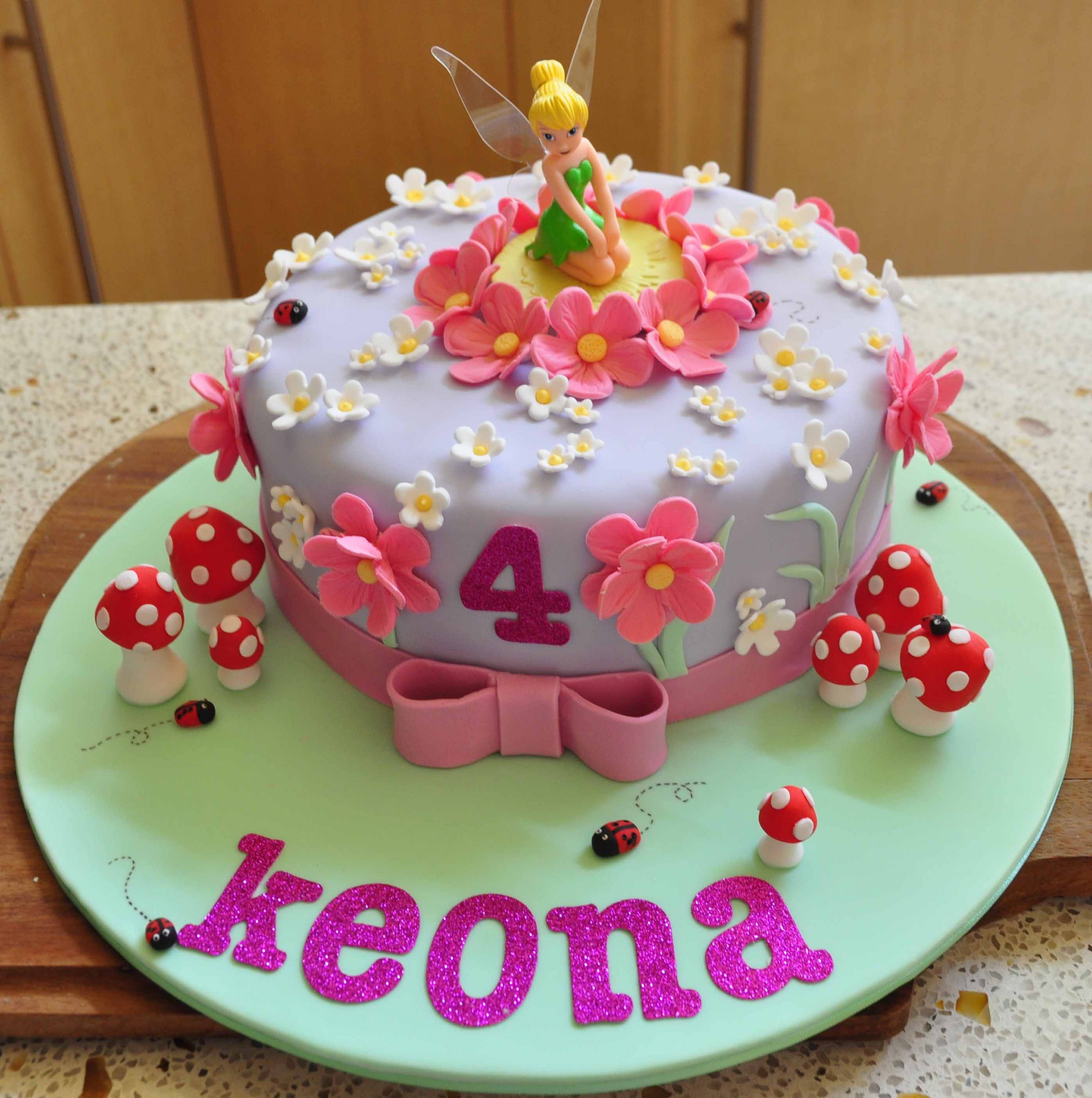 Tinkerbell Birthday Cakes
 Order Tinkerbell Cake line Buy and Send Tinkerbell Cake