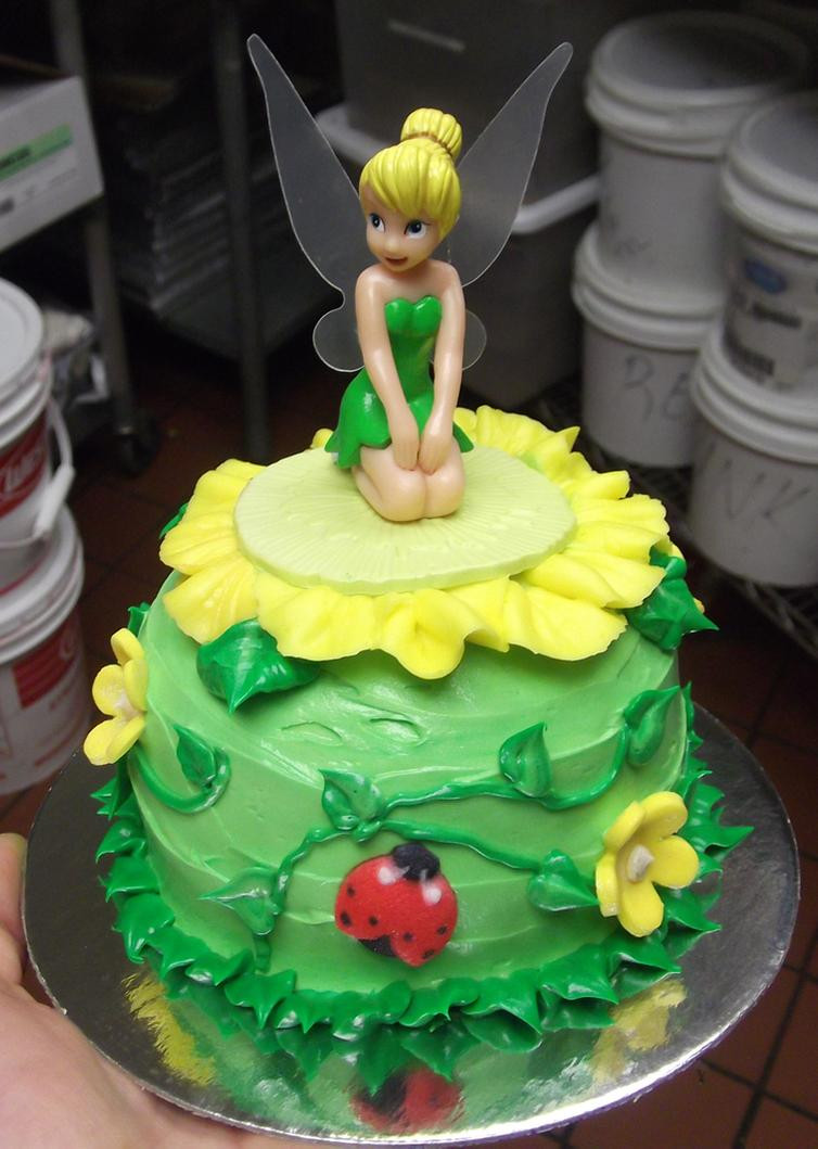 Tinkerbell Birthday Cakes
 Tinkerbell cake by Saya1984 on DeviantArt