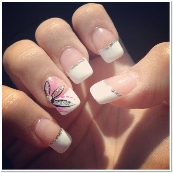 Tips Nail Designs
 22 Awesome French Tip Nail Designs