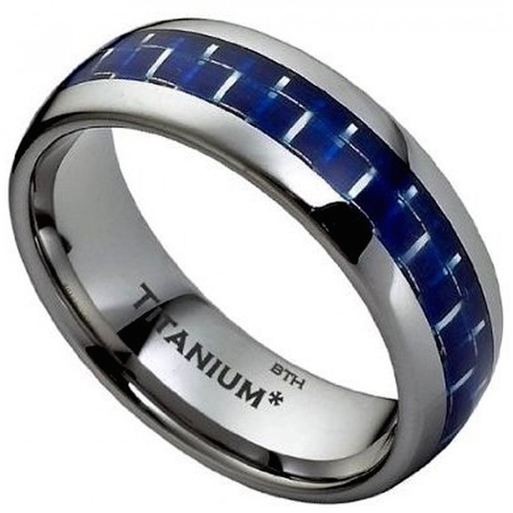 Titanium Mens Wedding Rings
 8mm Mens Titanium Brushed Classic Wedding Engagement Band Ring