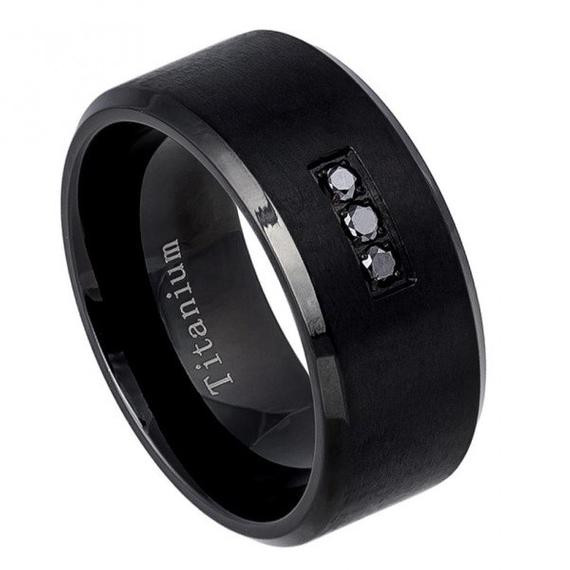 Titanium Mens Wedding Rings
 Cool Mens Gift Titanium ring mens wedding ring by