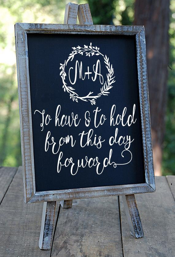 To Have And To Hold Wedding Vows
 To Have and to Hold Wedding Decals Traditional Wedding Vows