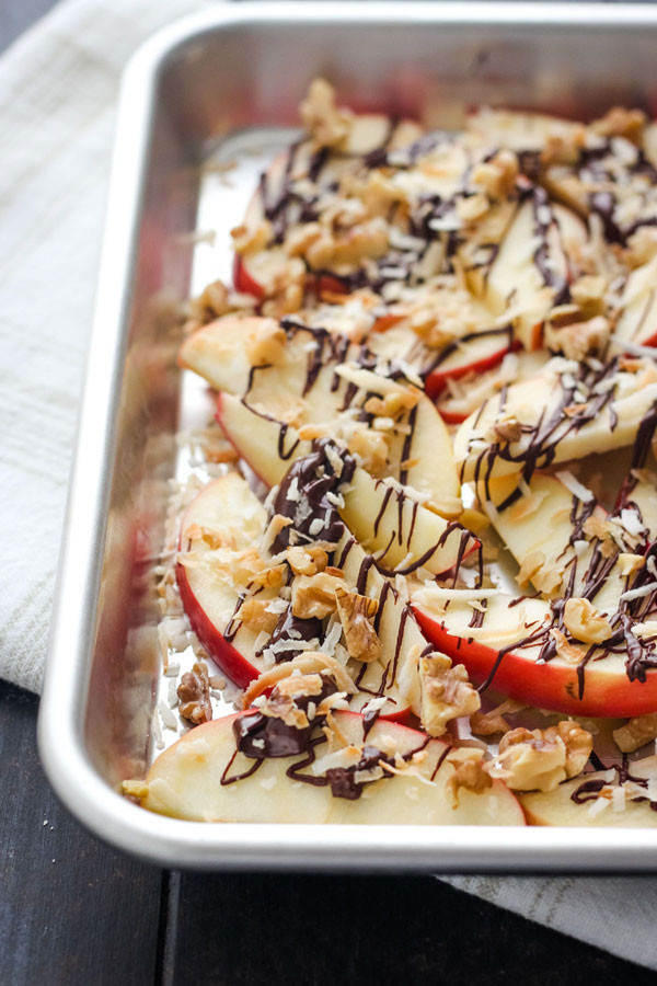 Toaster Oven Recipes For Kids
 Apple Nachos for Two with Chocolate Nuts and Toasted Coconut