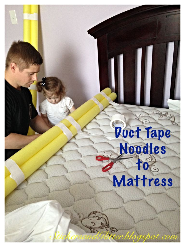 Toddler Bed Rails DIY
 Stickers & Glitter DIY Toddler Bed Rails in 2019