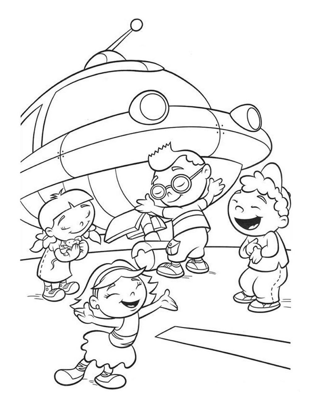 Toddler Coloring Book
 Free Printable Little Einsteins Coloring Pages Get ready