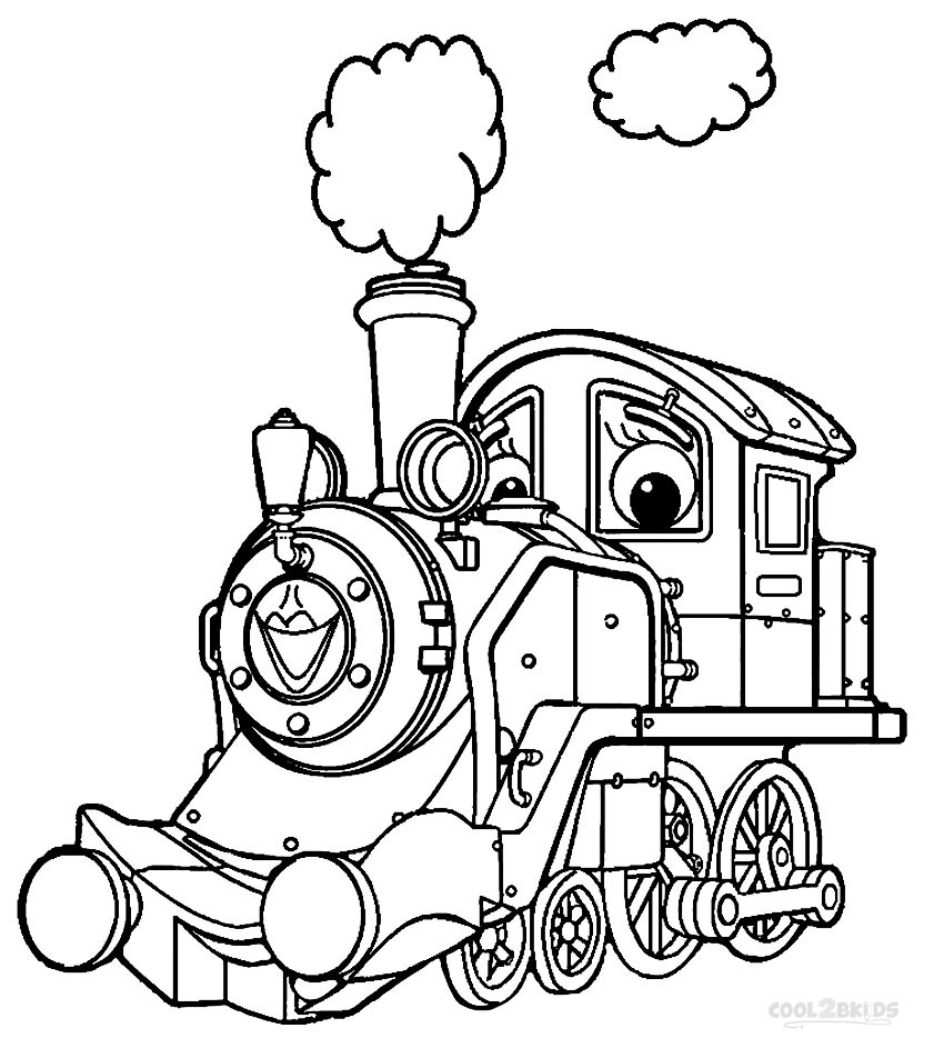 Toddler Coloring Book
 Printable Chuggington Coloring Pages For Kids