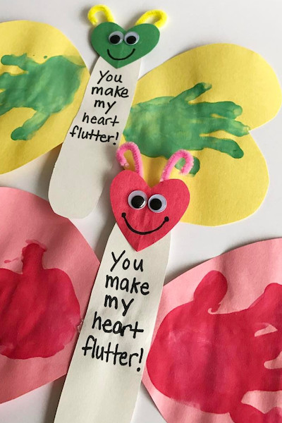 Toddler Valentine Craft Ideas
 29 Easy Valentine s Day Crafts For Kids Heart Arts and