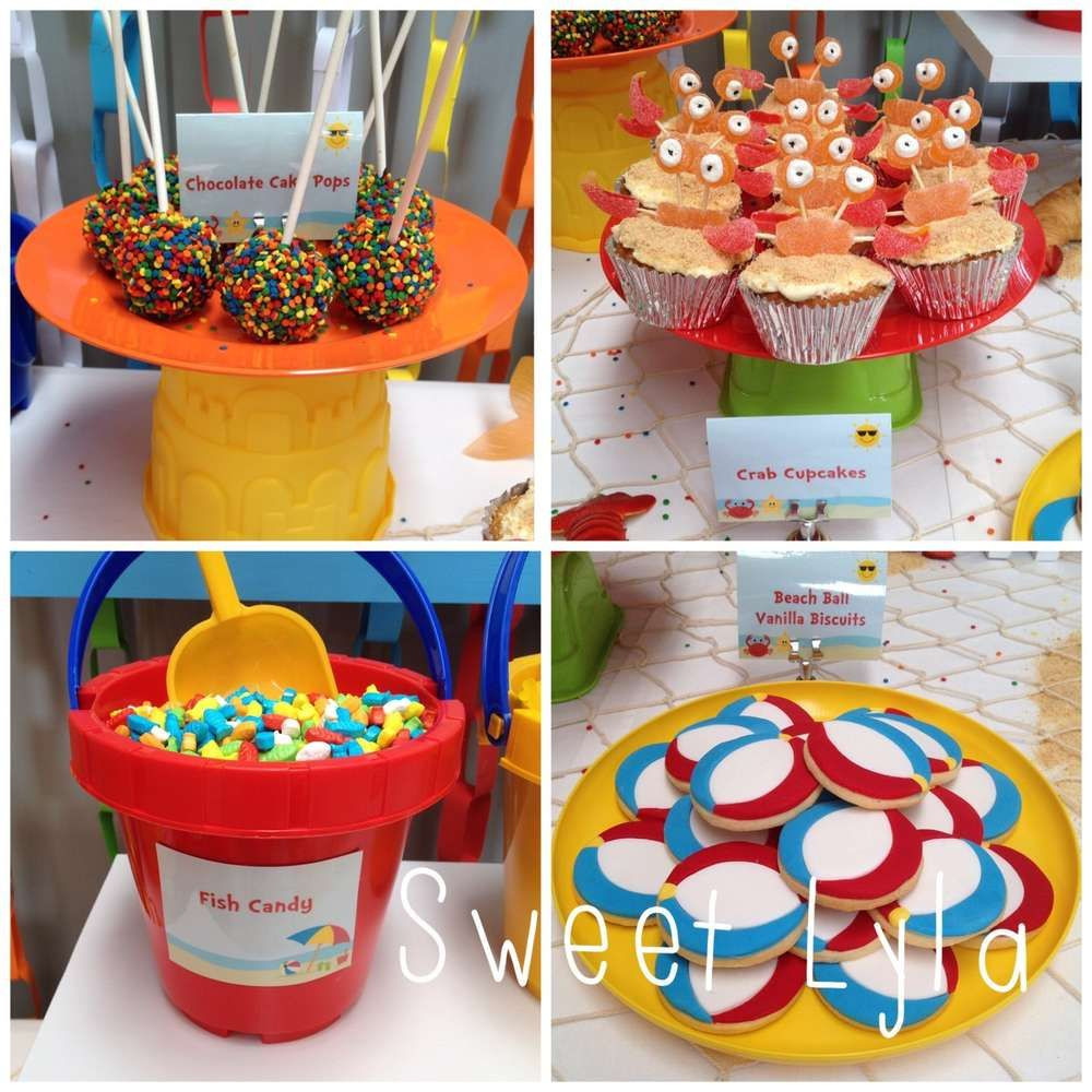 Toddlers Beach Birthday Party Food Ideas
 Beach Theme Birthday Party Ideas The Treats