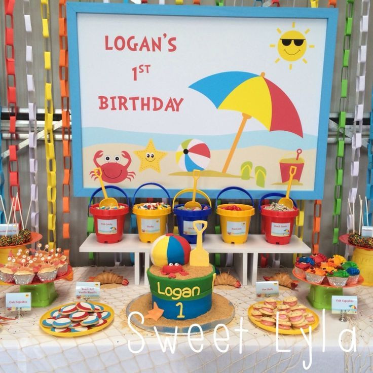 Toddlers Beach Birthday Party Food Ideas
 Image result for indoor beach party ideas decorations