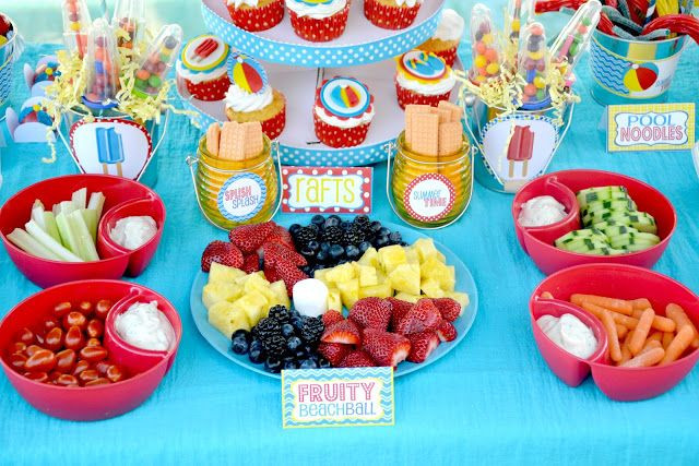 Toddlers Beach Birthday Party Food Ideas
 Beach Party Food Ideas Hailey s 9th Birthday