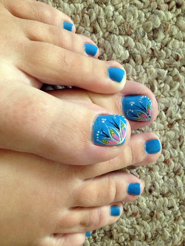 Toe Nail Designs Do It Yourself
 45 Cute Toe Nail designs and Ideas Page 2 of 3 Fashion