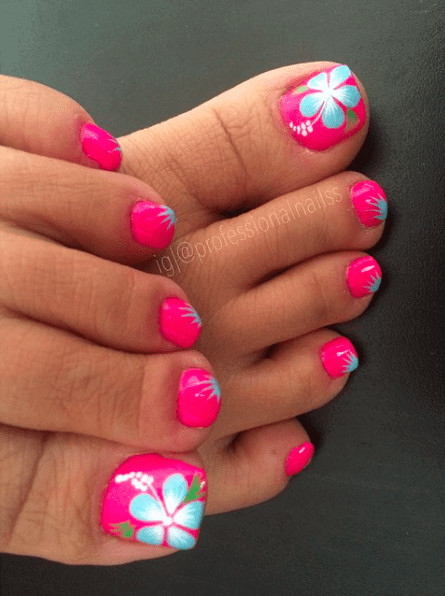 Toe Nail Ideas For Summer
 15 Sizzling Summer Pedicure Ideas
