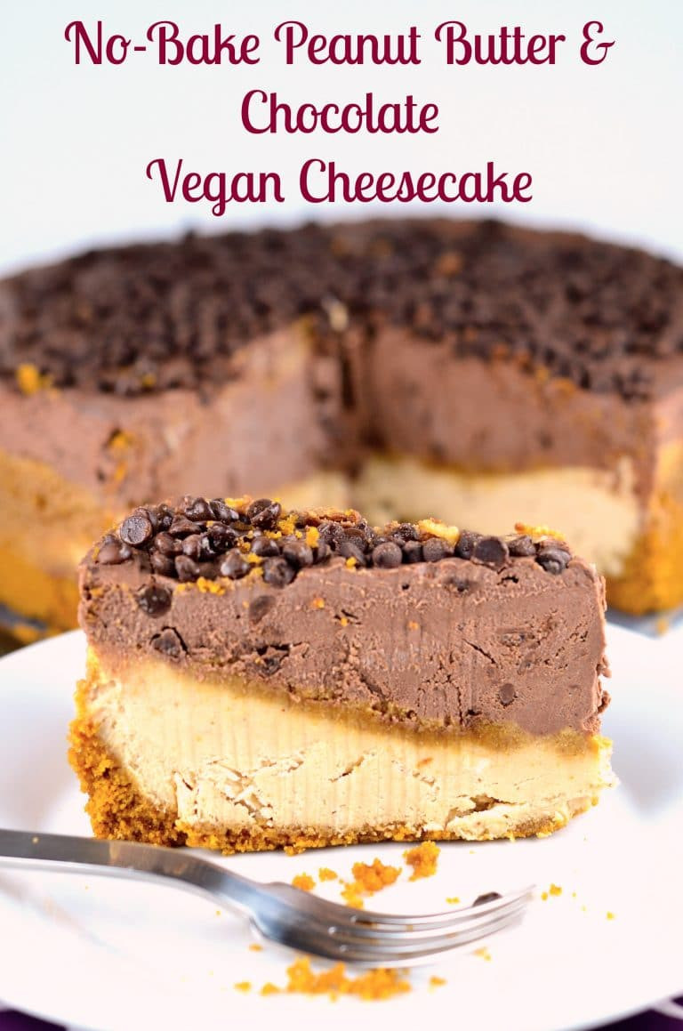 Tofu Cheese Cake Recipe
 No Bake Peanut Butter & Chocolate Vegan Cheesecake