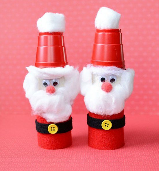 Toilet Paper Roll Craft Christmas
 30 Christmas Crafts with Toilet Paper Rolls Christmas