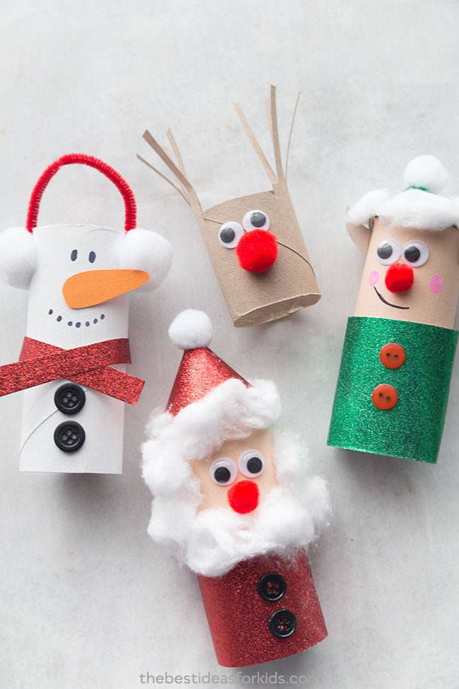 Toilet Paper Roll Craft Christmas
 Christmas Toilet Paper Roll Crafts The Best Ideas for Kids