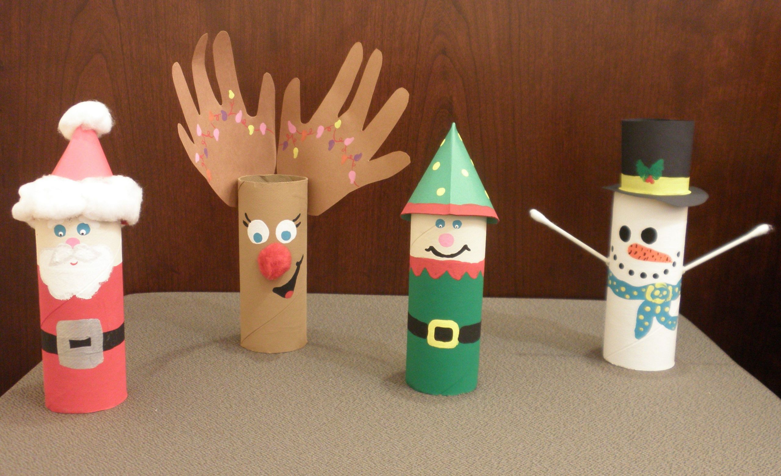 Toilet Paper Roll Craft Christmas
 Christmas Toilet Paper Roll Creations