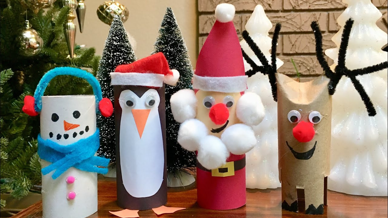 Toilet Paper Roll Craft Christmas
 Christmas Crafts