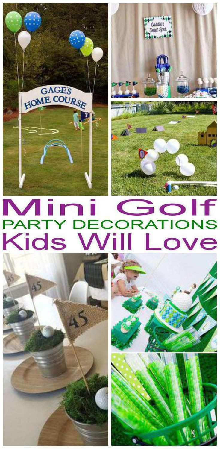 Top Golf Kids Party
 Best Mini Golf Party Decorations Kids Will Love