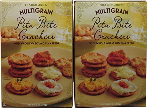 Trader Joe'S Multigrain Crackers
 Trader Joe s Multigrain Pita Bite Crackers 2 Pack Food