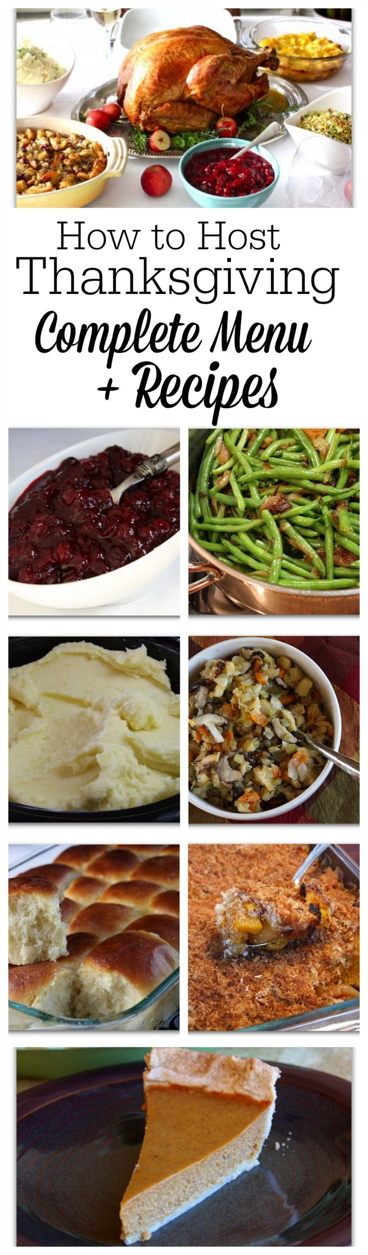 Traditional Southern Thanksgiving Dinner Menu
 A Traditional Thanksgiving Dinner Menu 10 Recipes