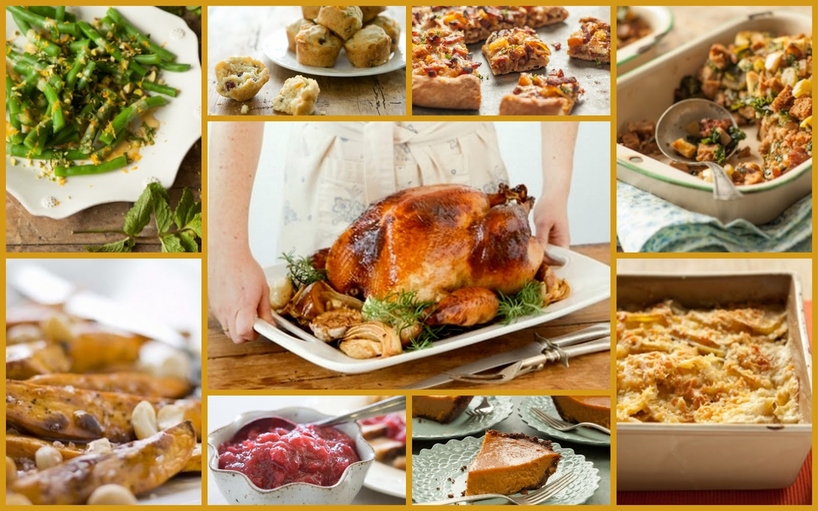 Traditional Southern Thanksgiving Dinner Menu
 Thanksgiving Recipes Menus Turkey Sides Desserts Kraft