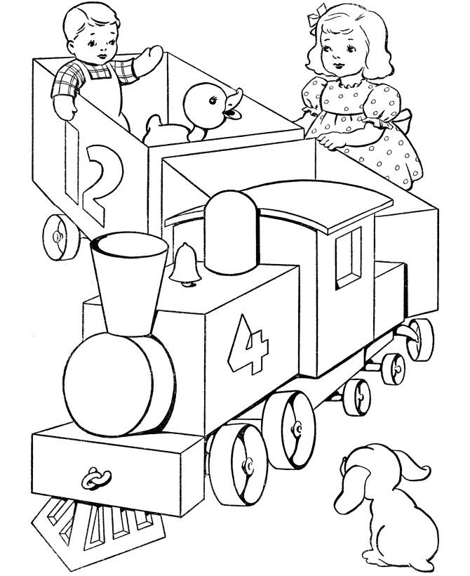 Train Coloring Pages For Toddlers
 29 Best images about Trains Coloring Pages on Pinterest