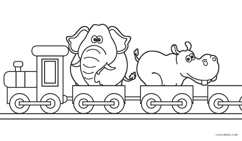 Train Coloring Pages For Toddlers
 Free Printable Train Coloring Pages For Kids