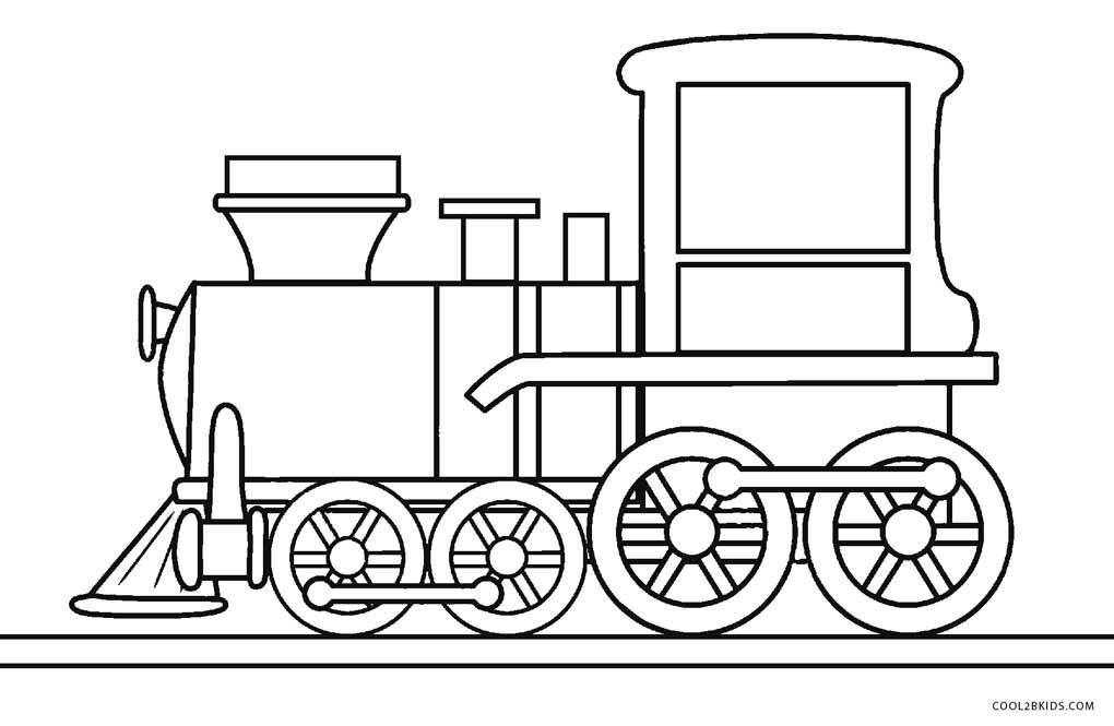 Train Coloring Pages For Toddlers
 Free Printable Train Coloring Pages For Kids