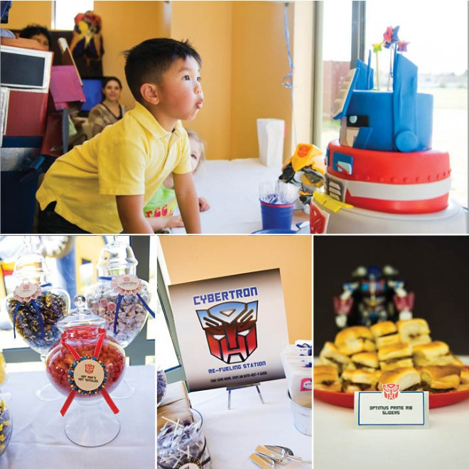 Transformer Party Food Ideas
 Transformers Birthday Party