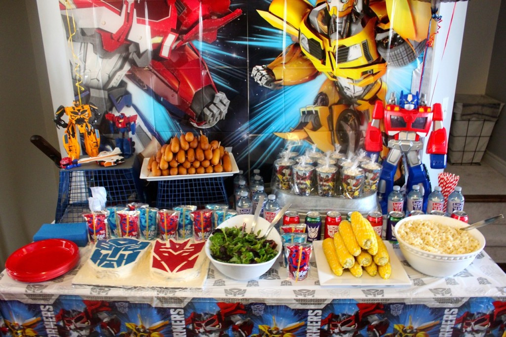 Transformer Party Food Ideas
 Transformers Birthday Party Amidst the Chaos