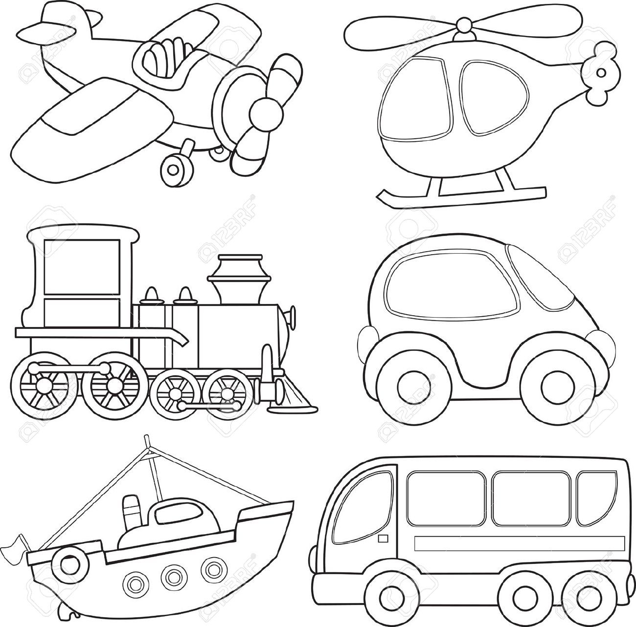 Transportation Coloring Pages For Toddlers
 Beautiful Design Transport Colouring Pages Pioneering