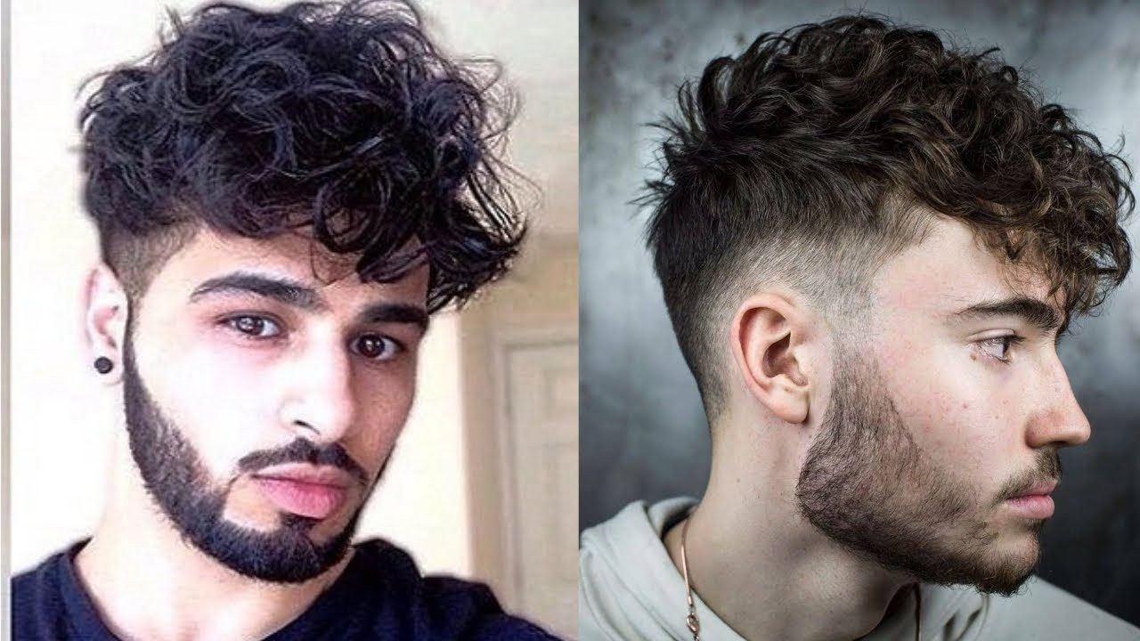 Trendy Male Haircuts
 Top 10 iest Curly Hairstyles For Guys 2018