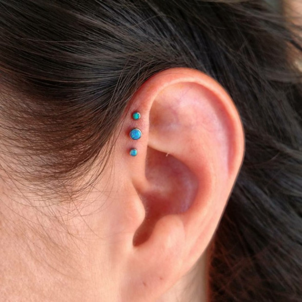 Triple Helix Earrings
 How to Perfectly Curate your Ear
