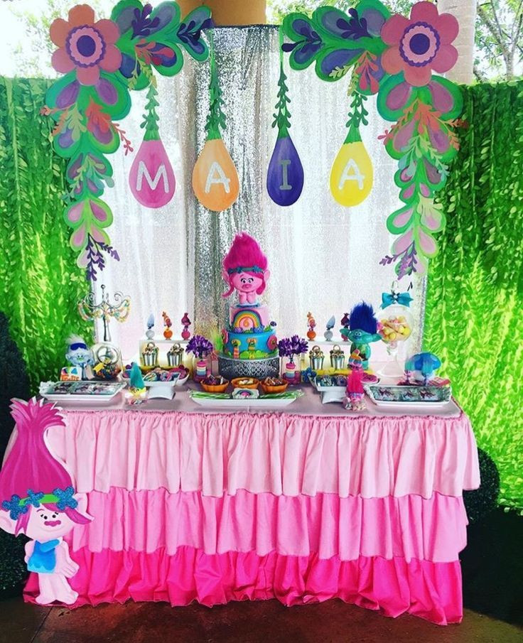 Trolls Bday Party Ideas
 Pin on party