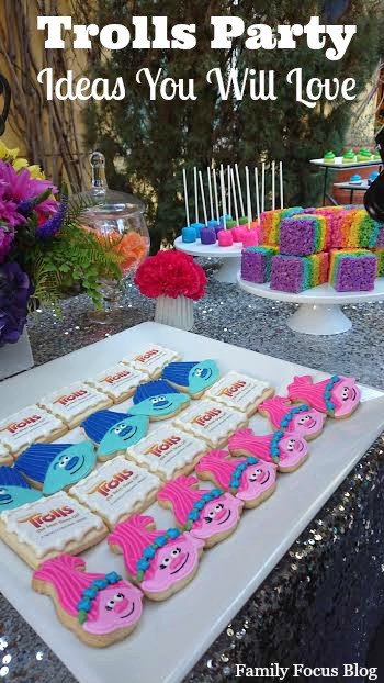 Trolls Birthday Party Ideas
 Trolls Birthday Party Ideas Rainbow Sparkly Fun