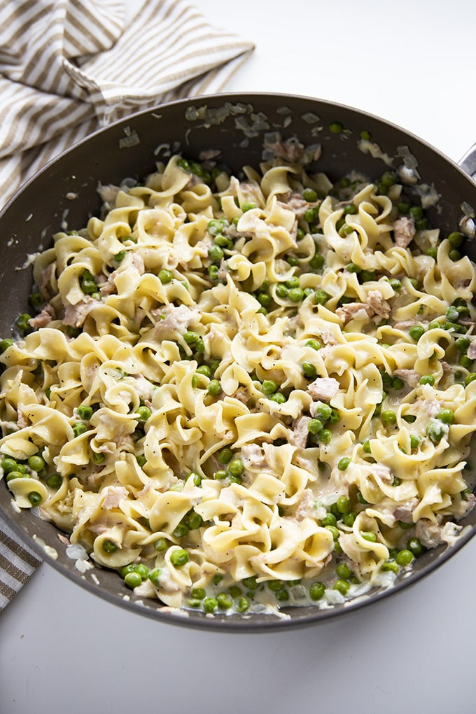 Tuna And Noodles Recipe
 Creamy Parmesan Tuna Pasta The Salty Marshmallow