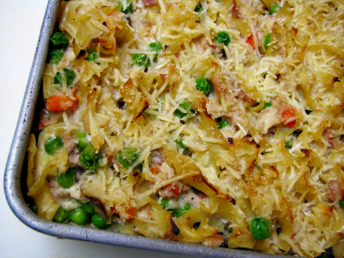Tuna Noodle Casserole Recipe Mushroom Soup
 Tuna Noodle Casserole Home Cooking Memories