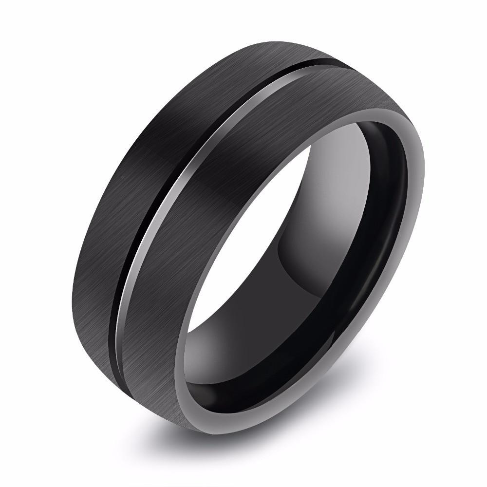 Tungsten Wedding Bands For Men
 Vintage Rings Black Tungsten Ring For Men Tungsten Wedding