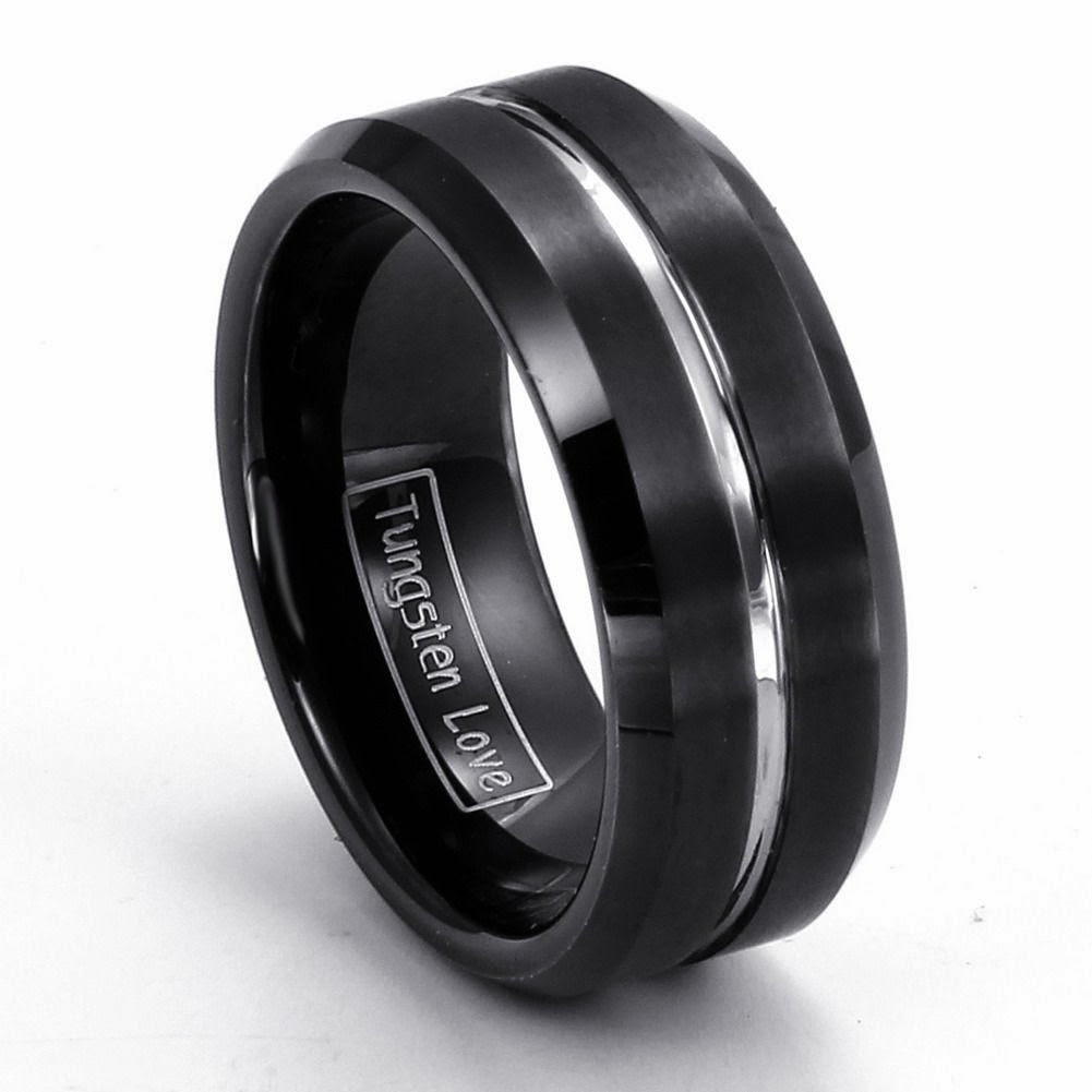 Tungsten Wedding Rings
 Black Tungsten Wedding Bands