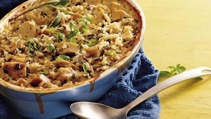 Turkey And Rice Casserole
 Wild Rice and Turkey Casserole recipe from Tablespoon