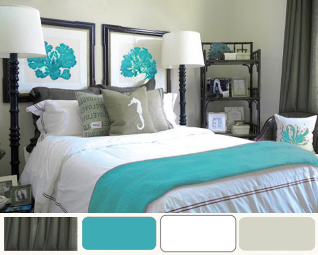 Turquoise Bedroom Decor
 Turquoise Bedroom Decorating Ideas