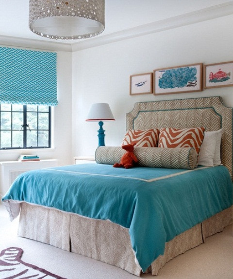 Turquoise Bedroom Decor
 Blue And Turquoise Accents In Bedroom Designs – 39 Stylish